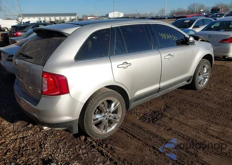 2013 Ford Edge Limited из США, поврежденный, VIN 2FMDK3K92DBA06536